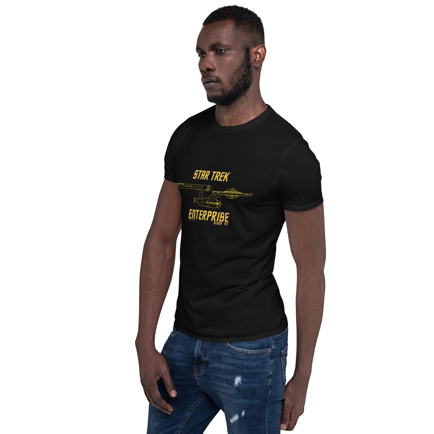 Enterprise Golden Ale Short-Sleeve Unisex T-Shirt 64000-EGA