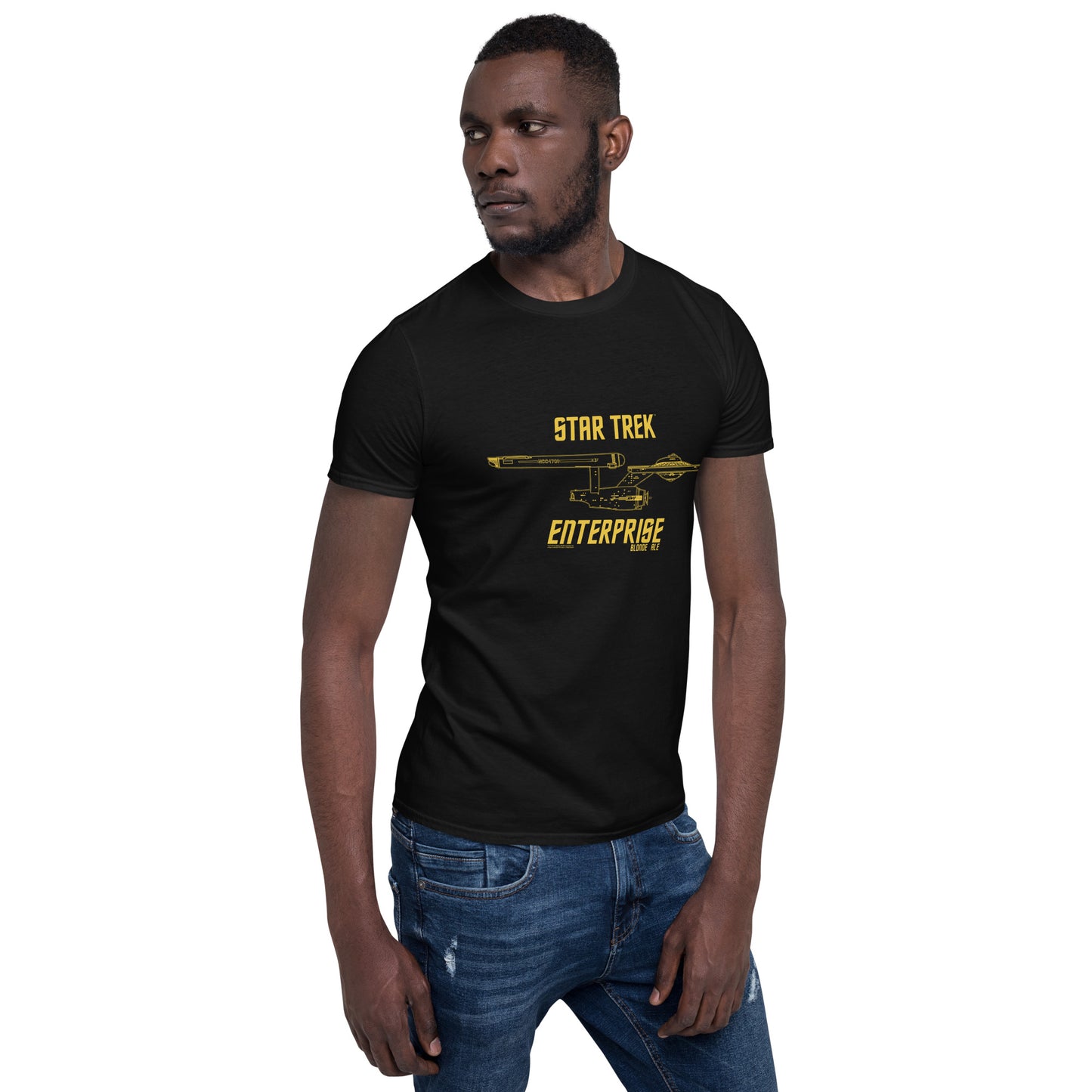 Enterprise Golden Ale Short-Sleeve Unisex T-Shirt 64000-EGA