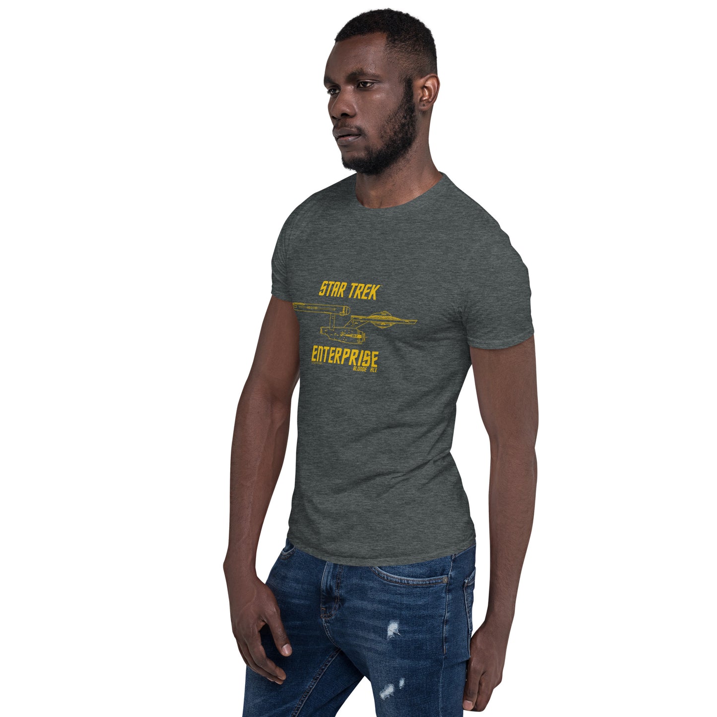 Enterprise Golden Ale Short-Sleeve Unisex T-Shirt 64000-EGA