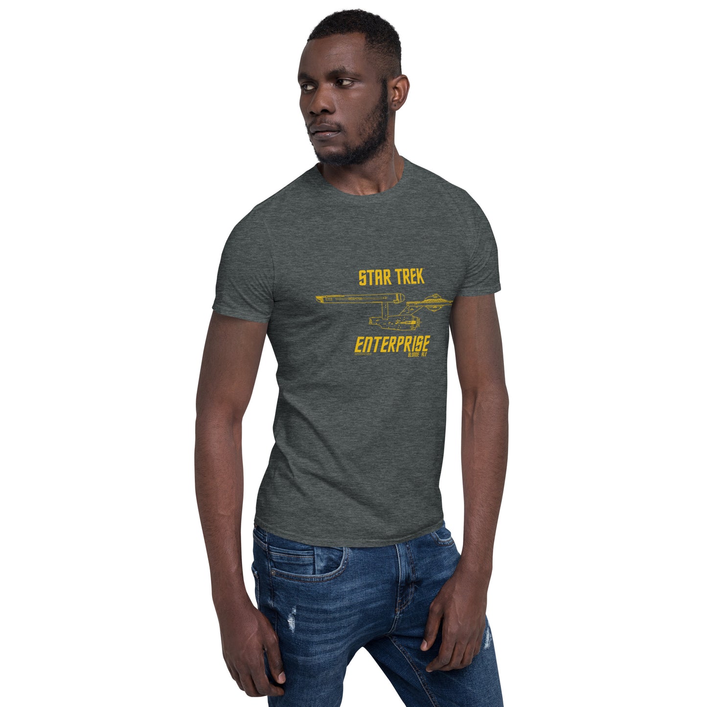 Enterprise Golden Ale Short-Sleeve Unisex T-Shirt 64000-EGA