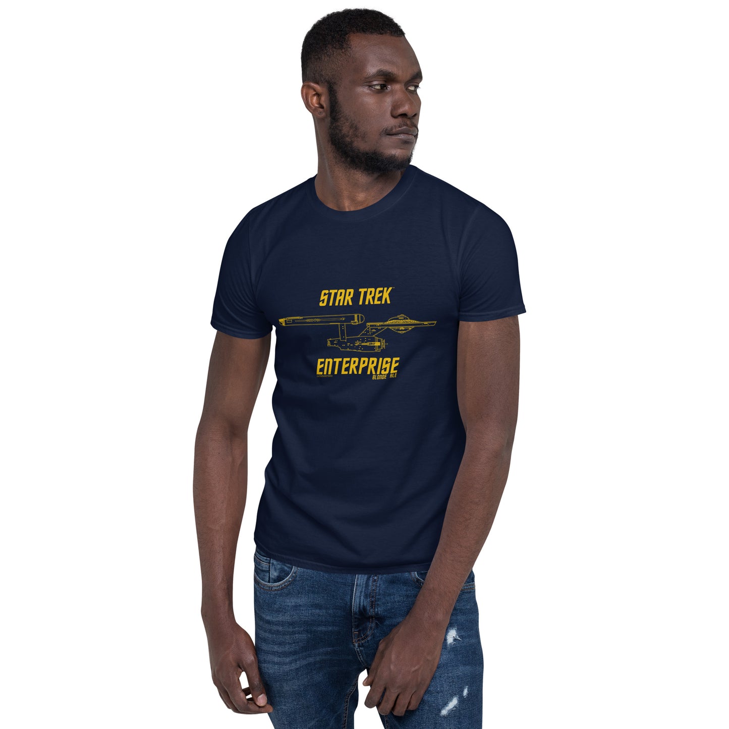 Enterprise Golden Ale Short-Sleeve Unisex T-Shirt 64000-EGA