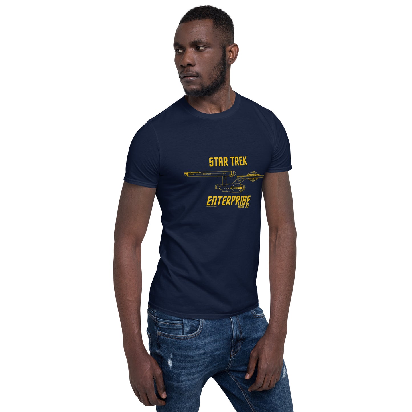 Enterprise Golden Ale Short-Sleeve Unisex T-Shirt 64000-EGA