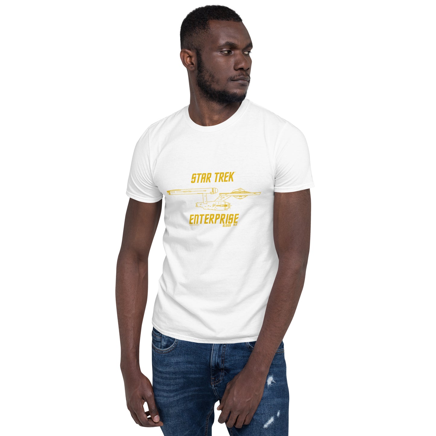 Enterprise Golden Ale Short-Sleeve Unisex T-Shirt 64000-EGA