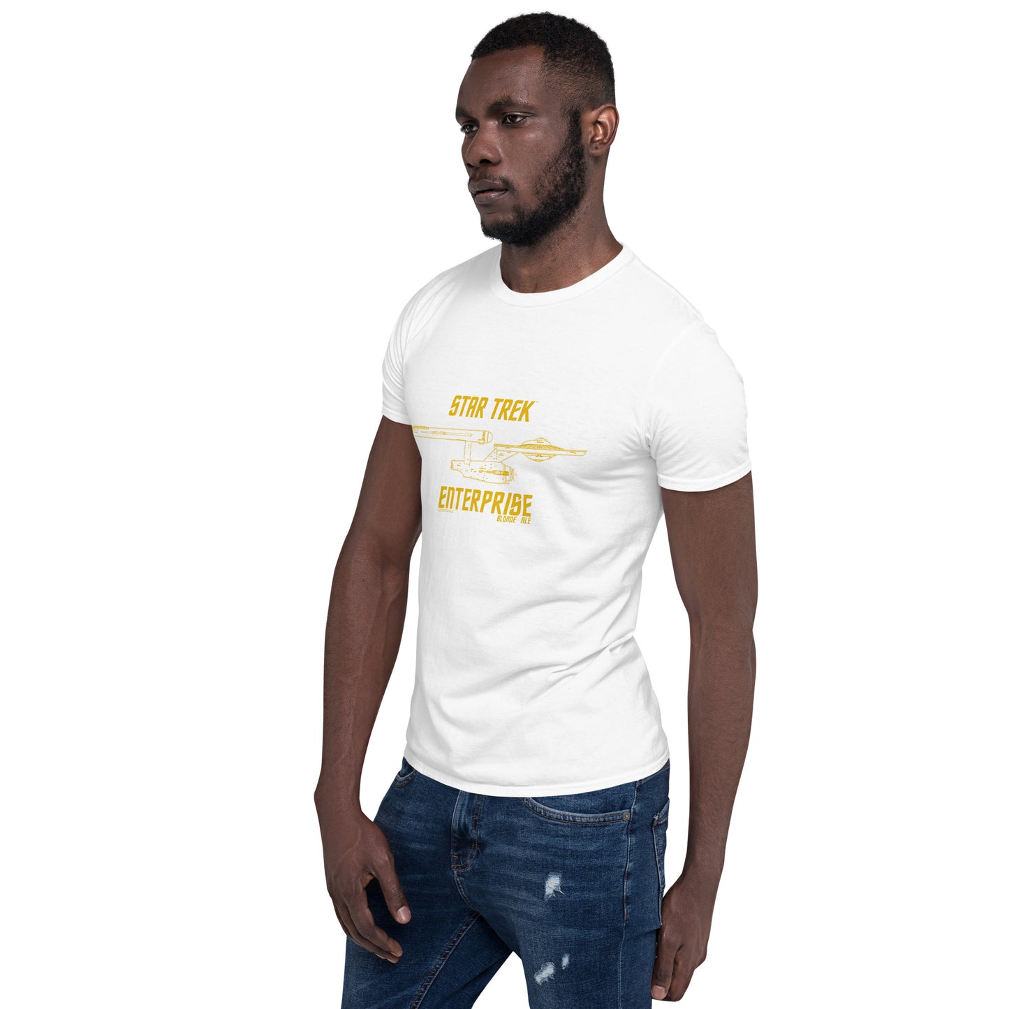 Enterprise Golden Ale Short-Sleeve Unisex T-Shirt 64000-EGA