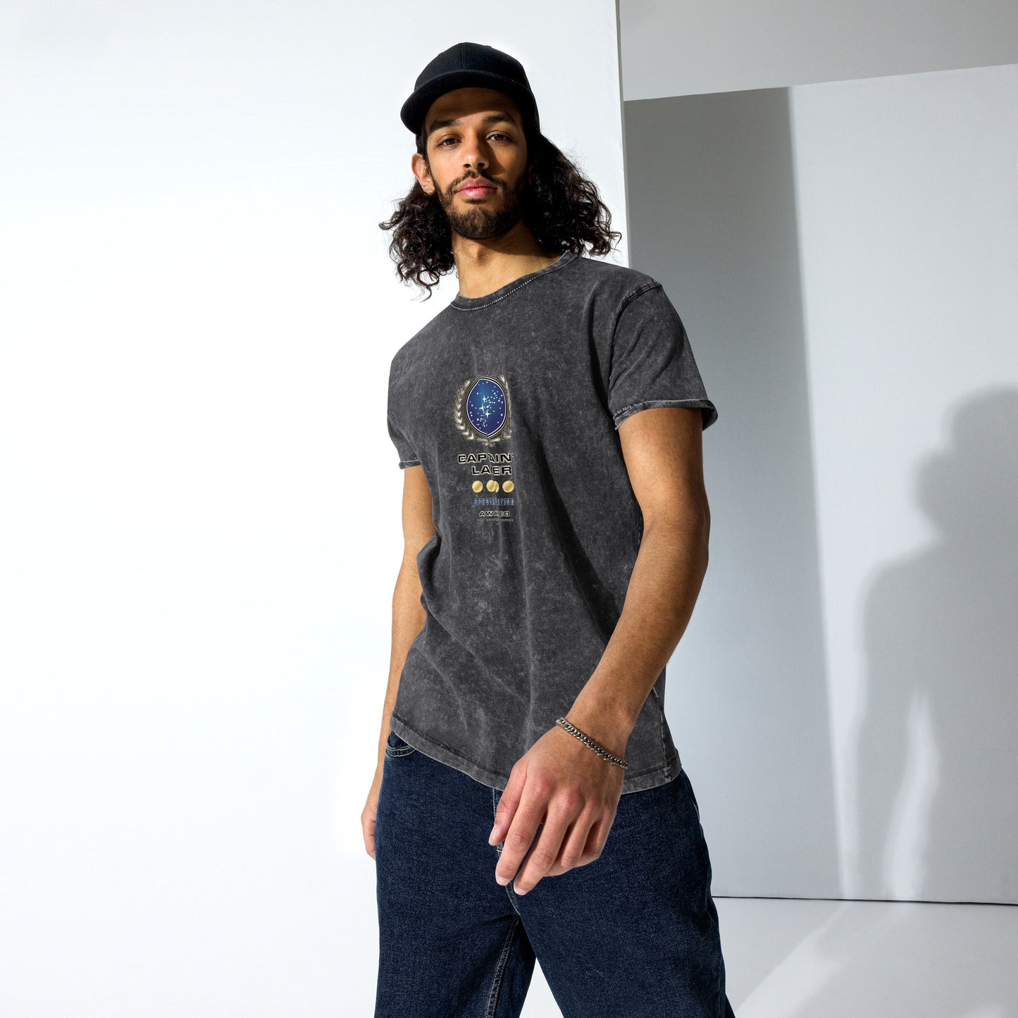 Captain's Lager Denim T-Shirt