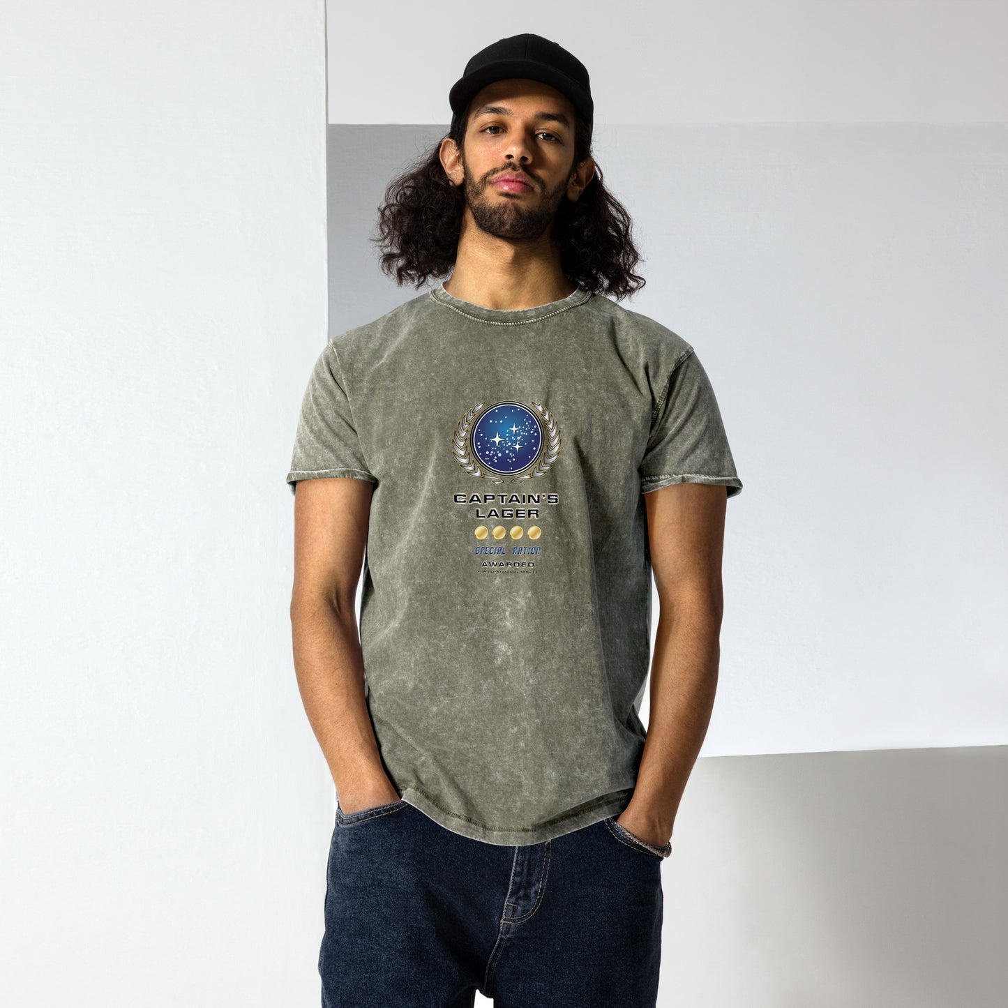 Captain's Lager Denim T-Shirt