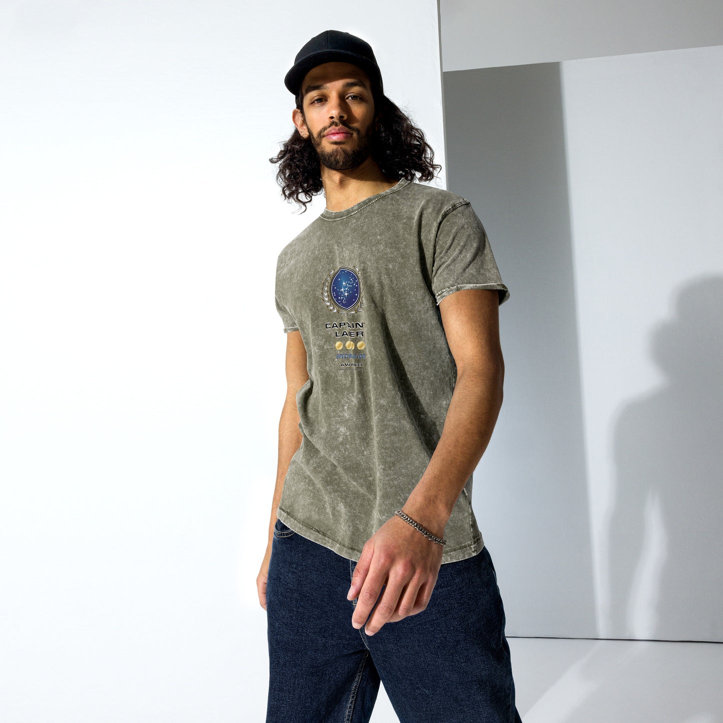 Captain's Lager Denim T-Shirt