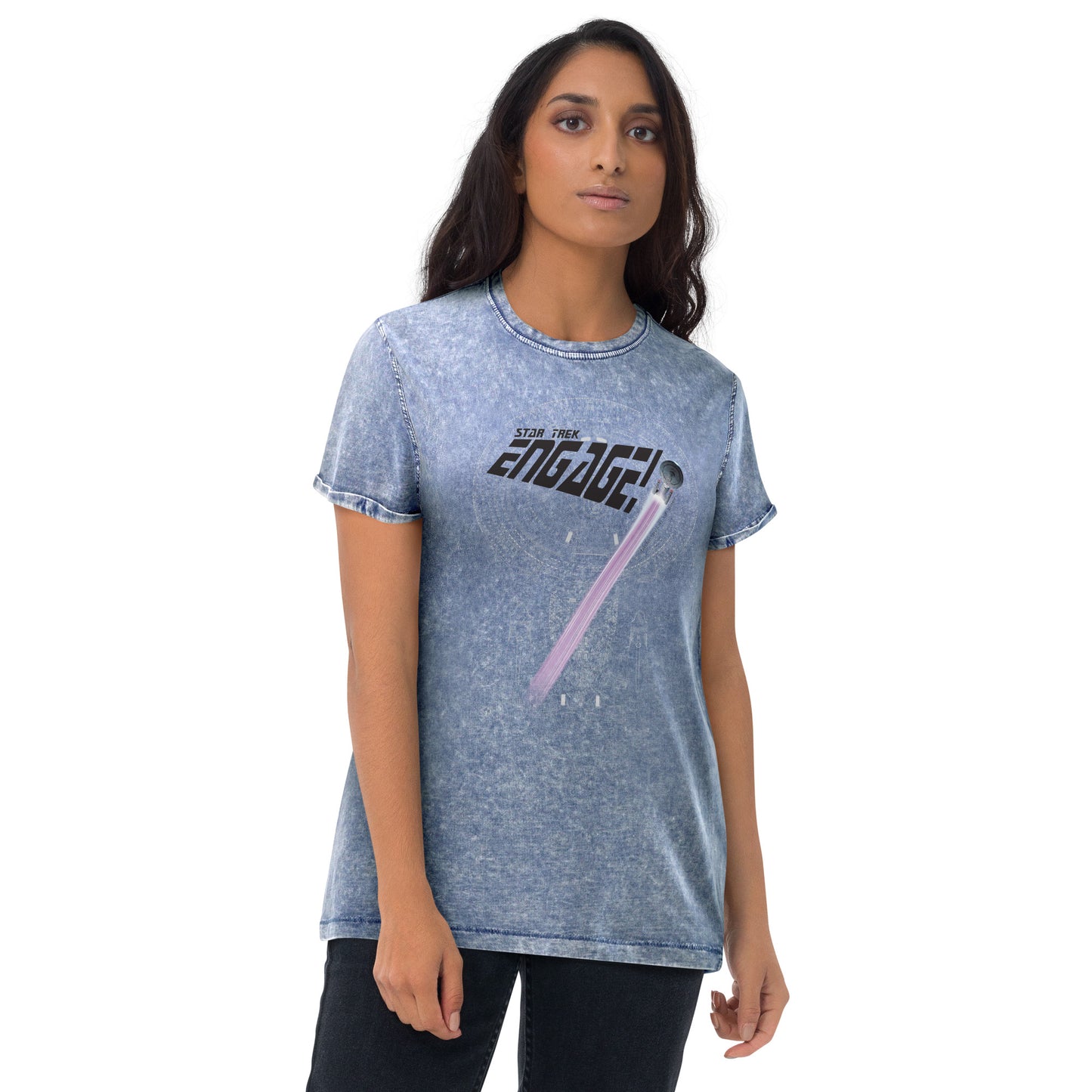 Engage Color Denim T-Shirt