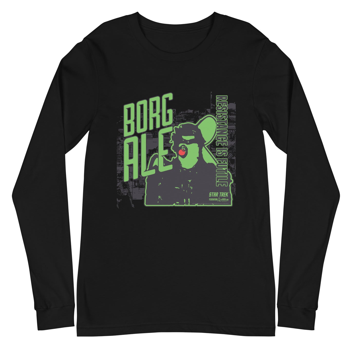 Borg Resistance is Futile Unisex Long Sleeve Tee