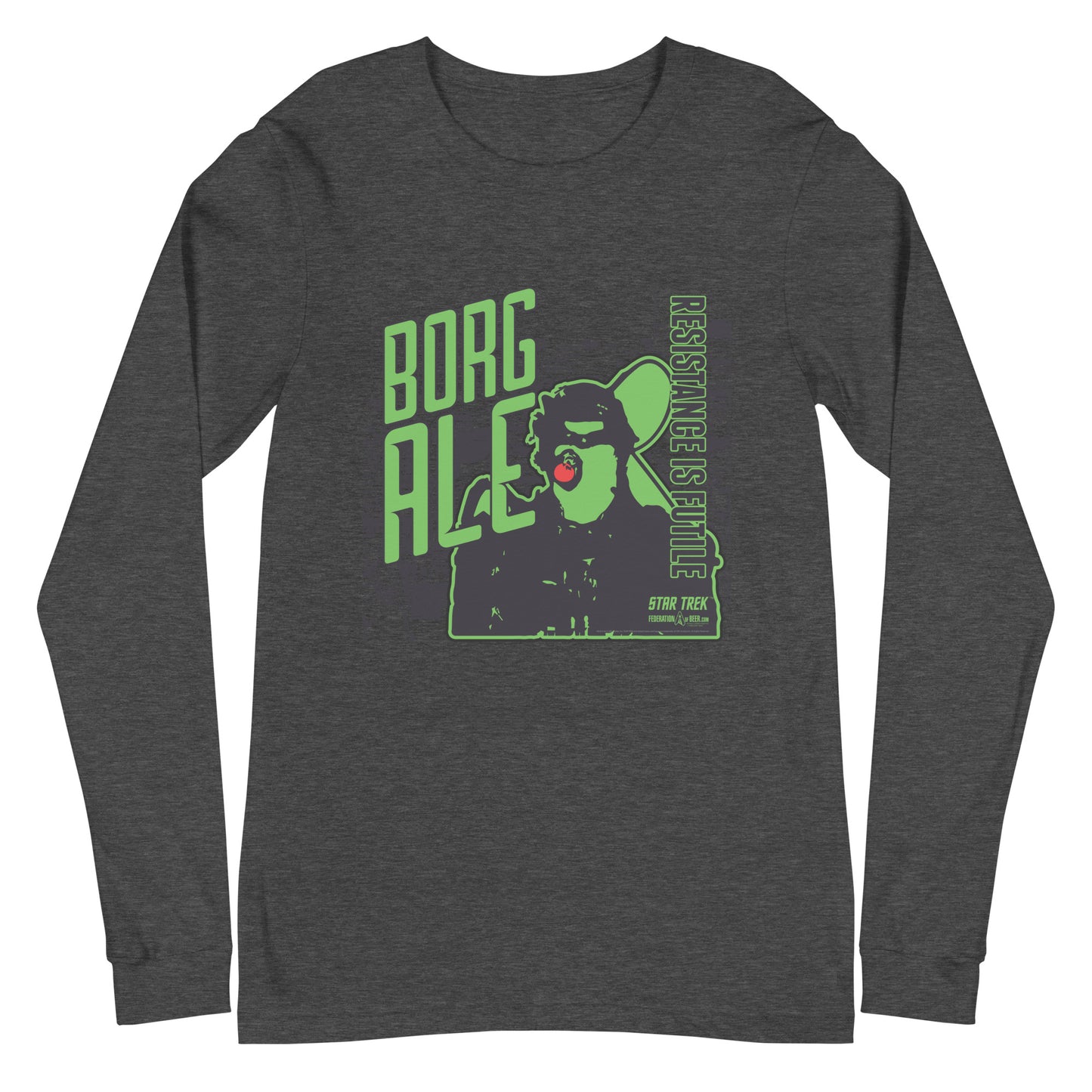 Borg Resistance is Futile Unisex Long Sleeve Tee