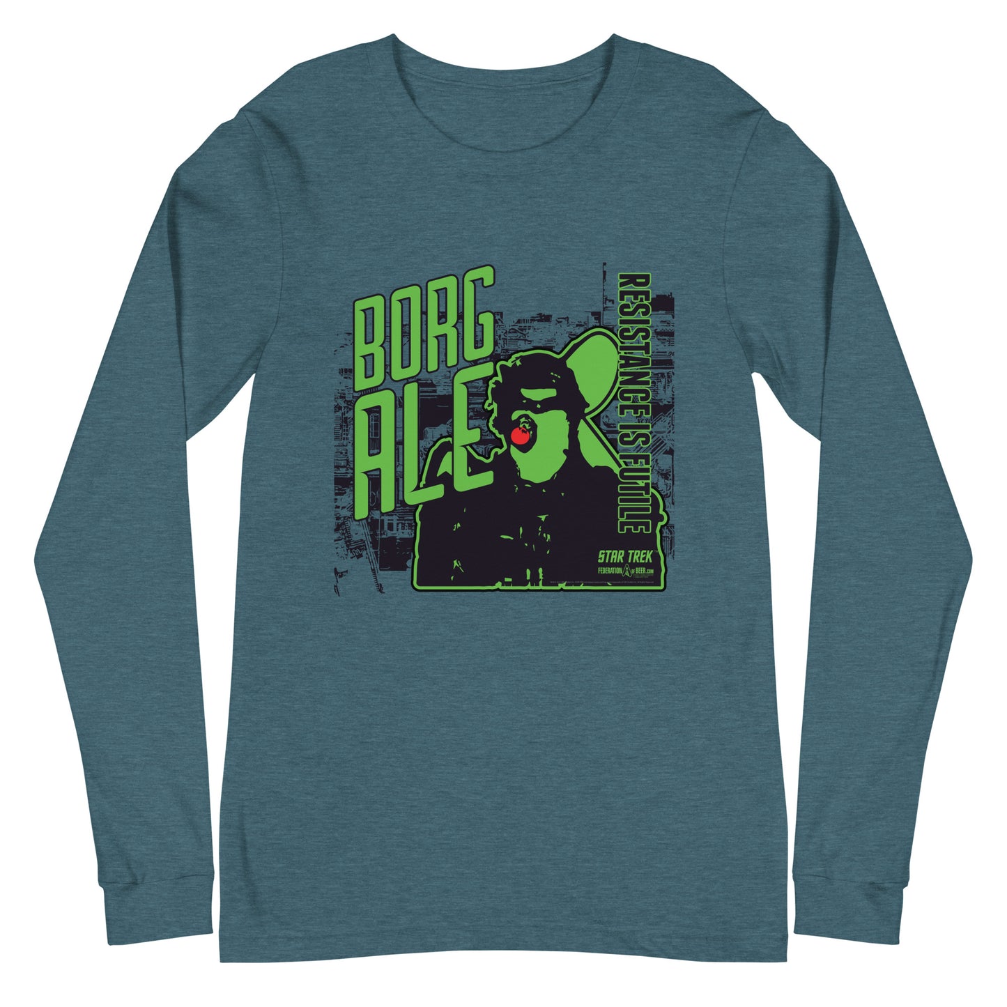 Borg Resistance is Futile Unisex Long Sleeve Tee