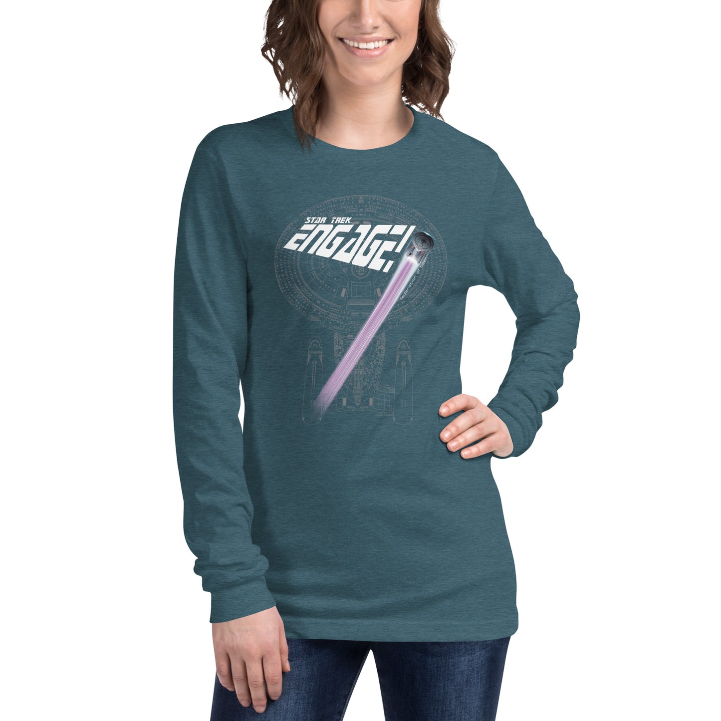 Engage Unisex Long Sleeve Tee Bella Canvas