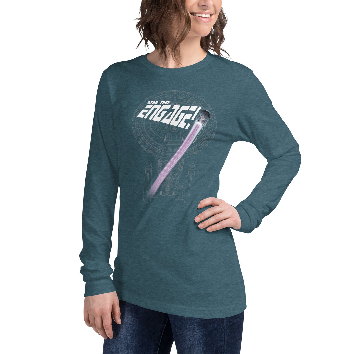 Engage Unisex Long Sleeve Tee Bella Canvas