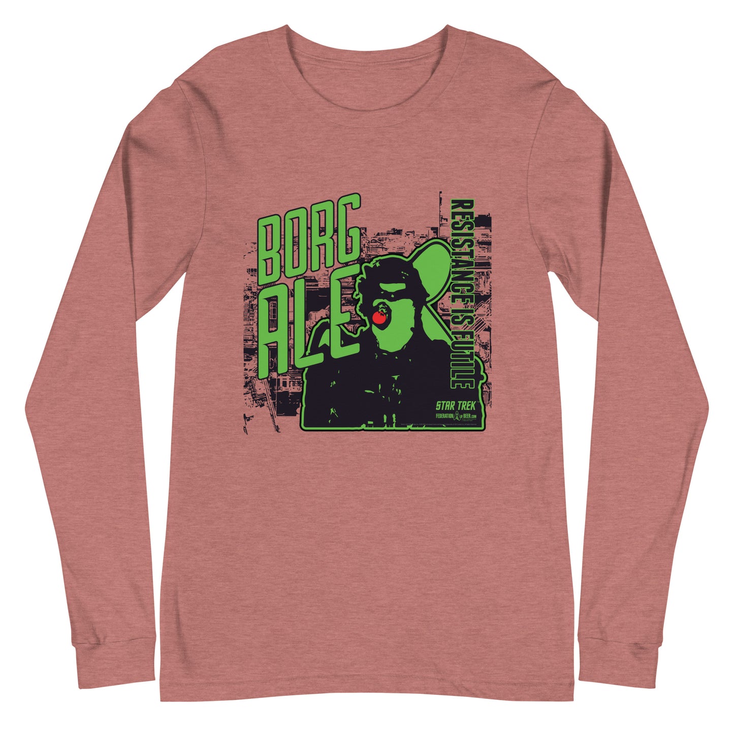 Borg Resistance is Futile Unisex Long Sleeve Tee