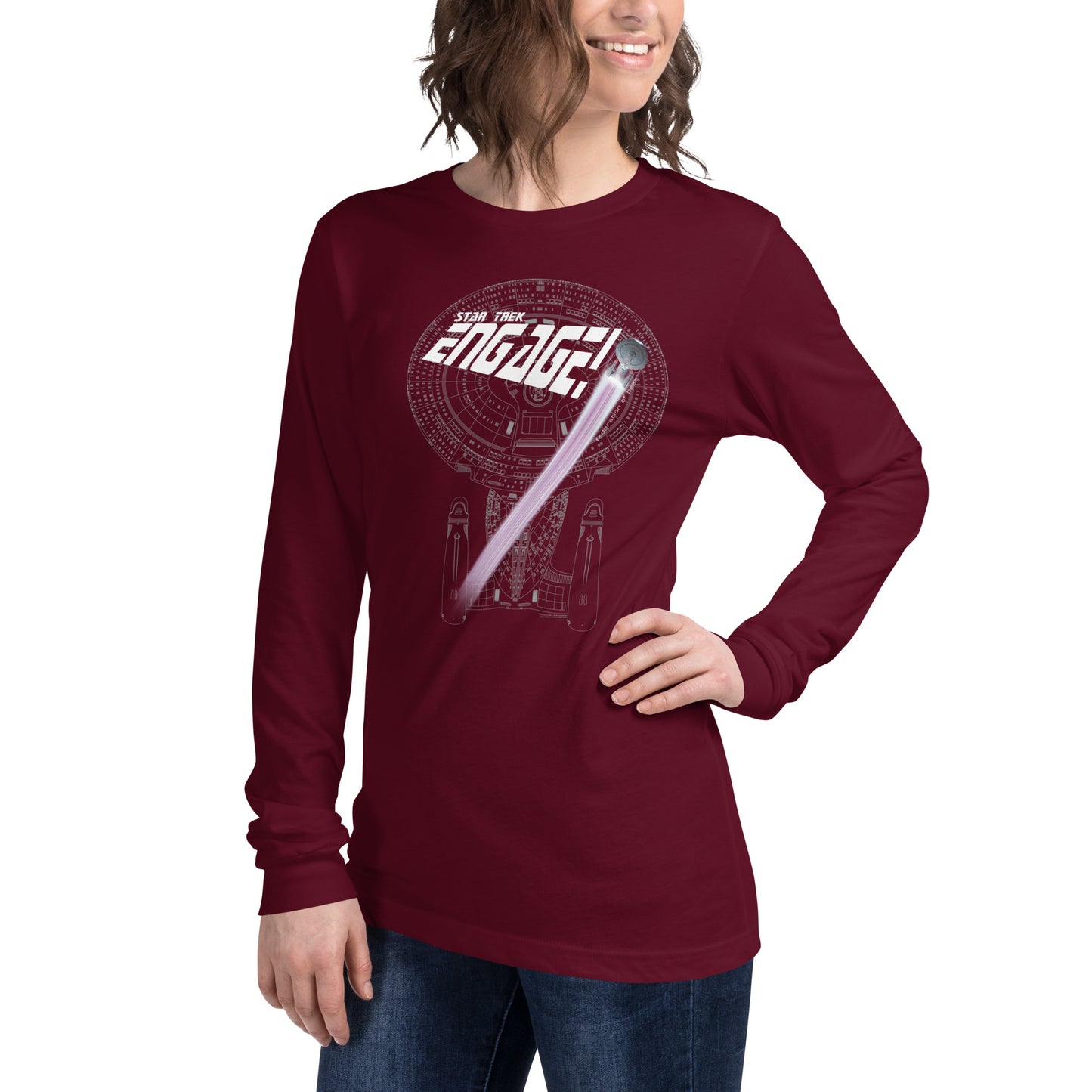 Engage Unisex Long Sleeve Tee Bella Canvas