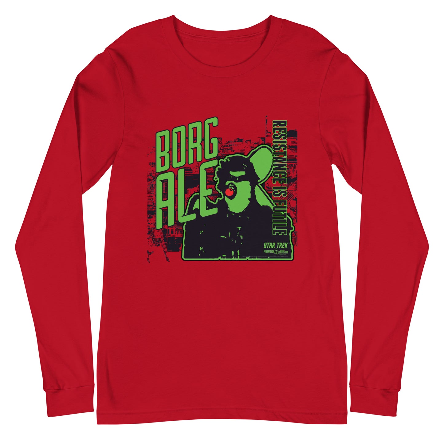 Borg Resistance is Futile Unisex Long Sleeve Tee