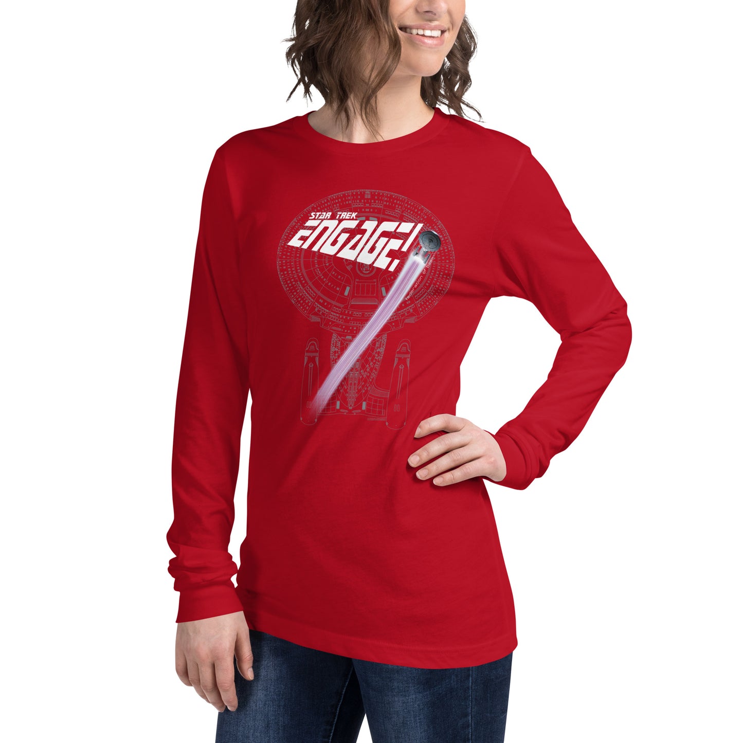 Engage Unisex Long Sleeve Tee Bella Canvas