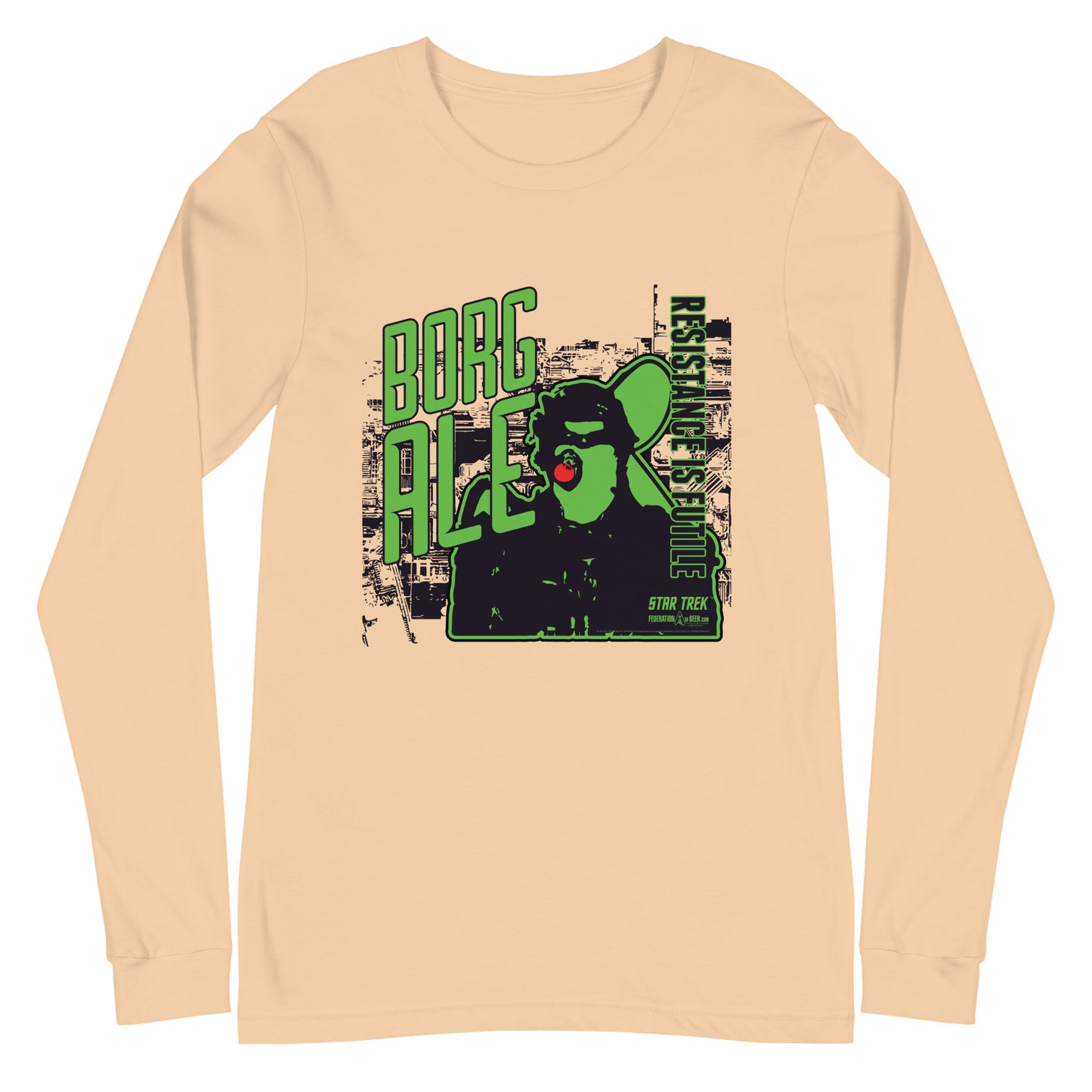 Borg Resistance is Futile Unisex Long Sleeve Tee