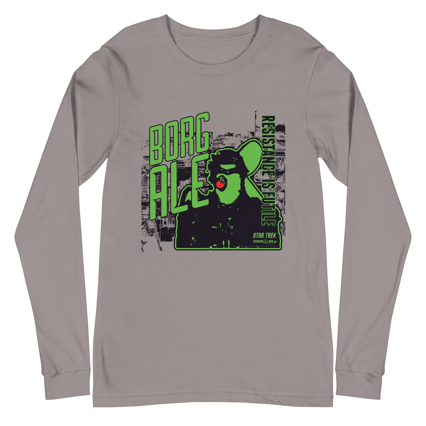 Borg Resistance is Futile Unisex Long Sleeve Tee