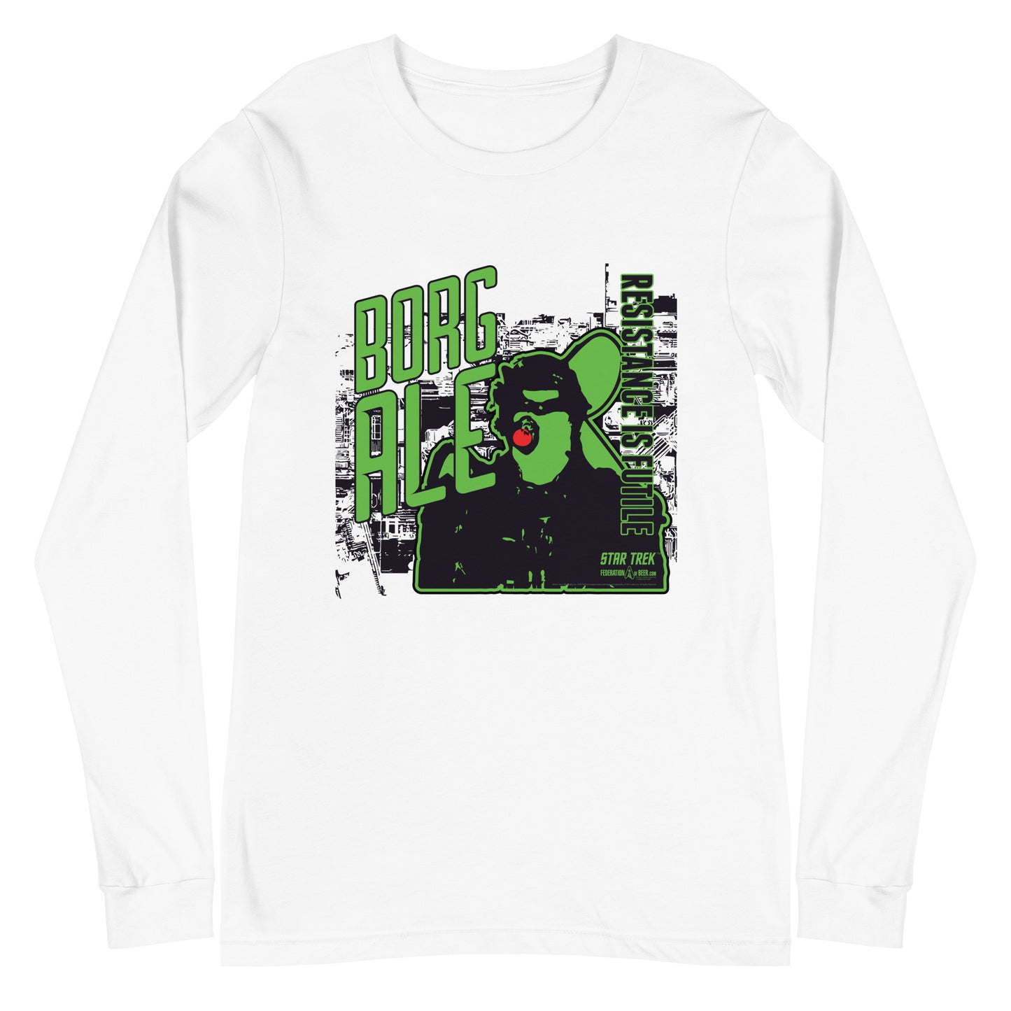 Borg Resistance is Futile Unisex Long Sleeve Tee